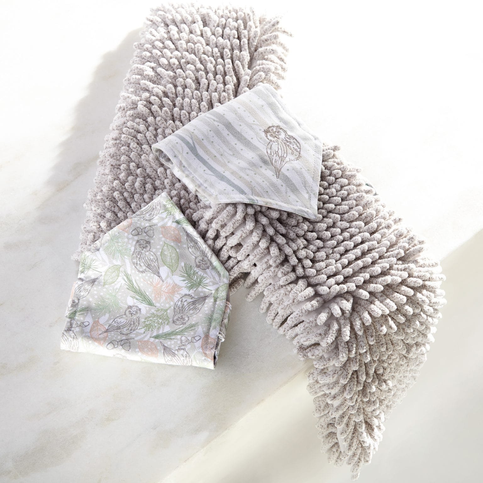 Chenille Hand Towel, Recycled, BacLock® Norwex