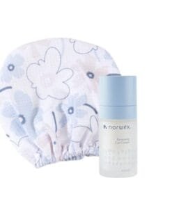 Hair Wrap, nordic bloom + Renewing Eye Cream