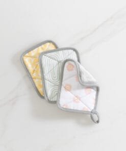 Dual-Sided Makeup Removers, Graphite (set of 5)