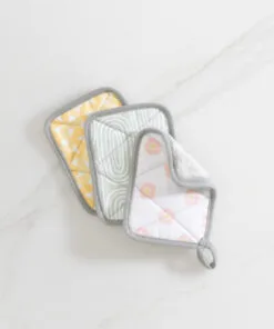 Dual-Sided Makeup Removers, Graphite (set of 5)
